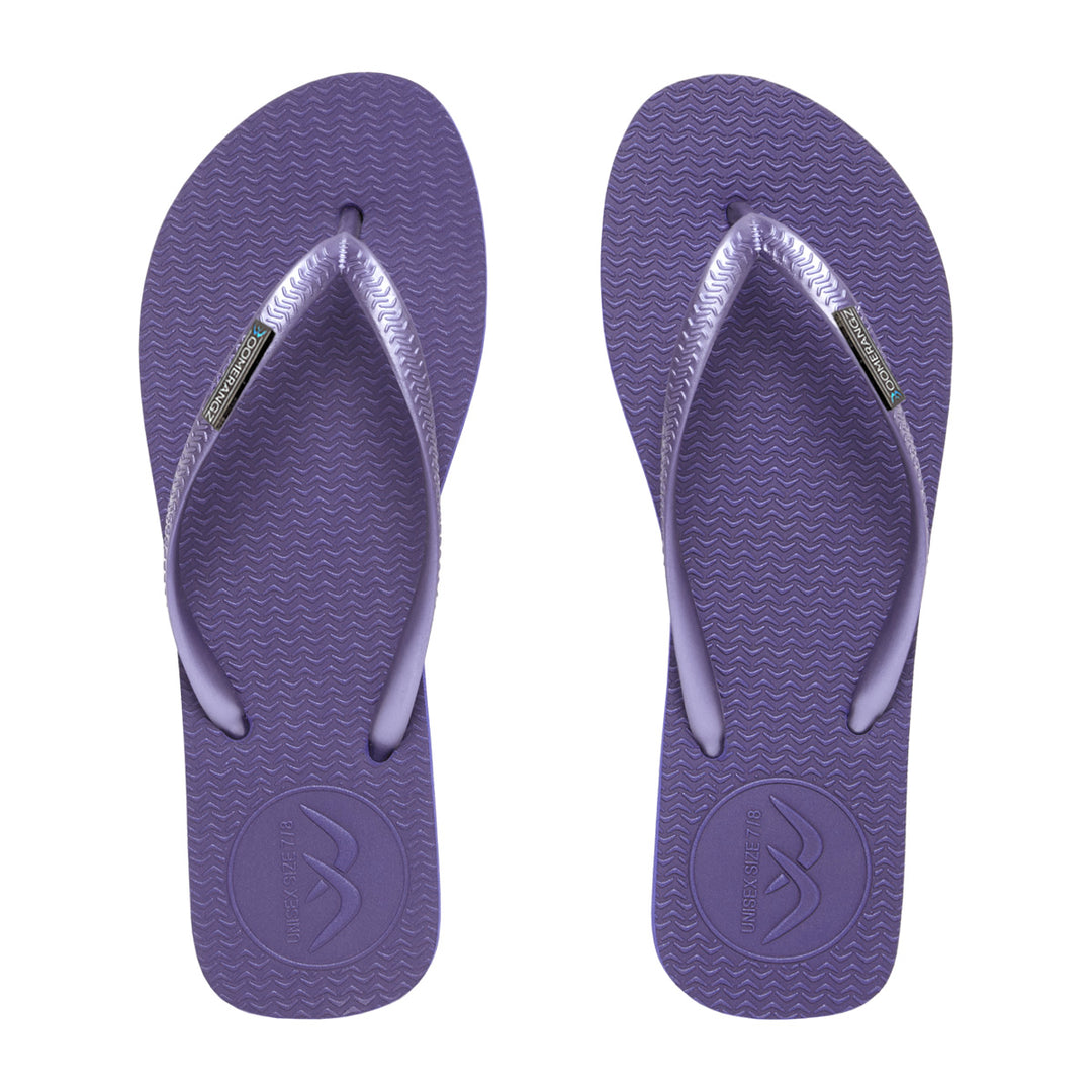 Slim Purple Flip-Flops – Boomerangz Canada